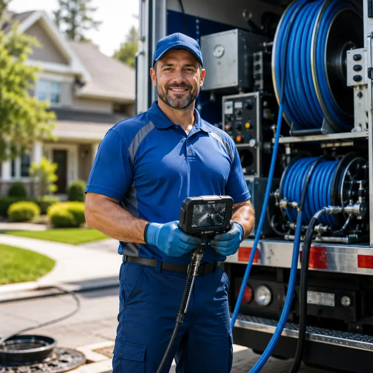 Local outdoor drain cleaning specialists in Pittsfield, IL